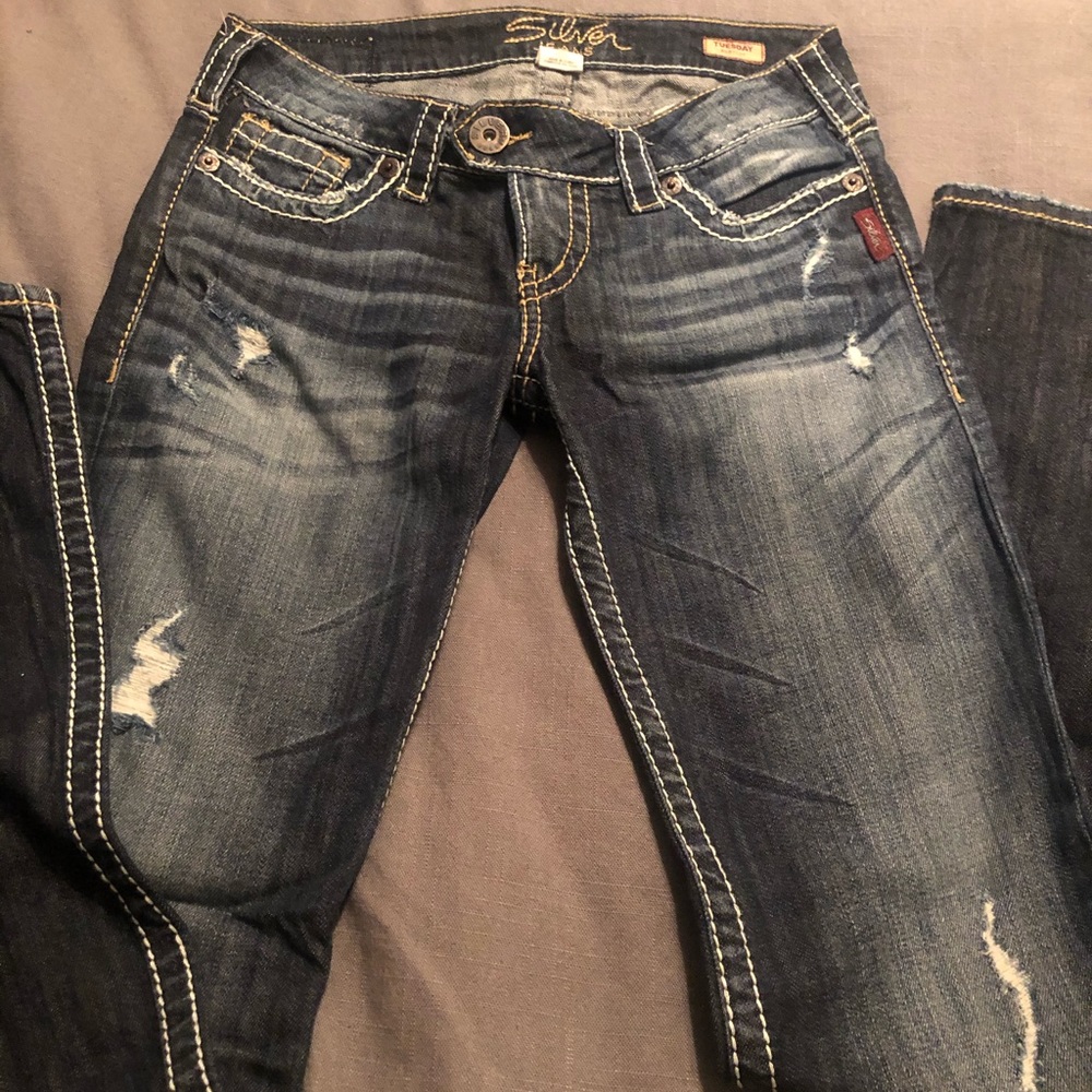 Silver Tuesday boot jeans 27